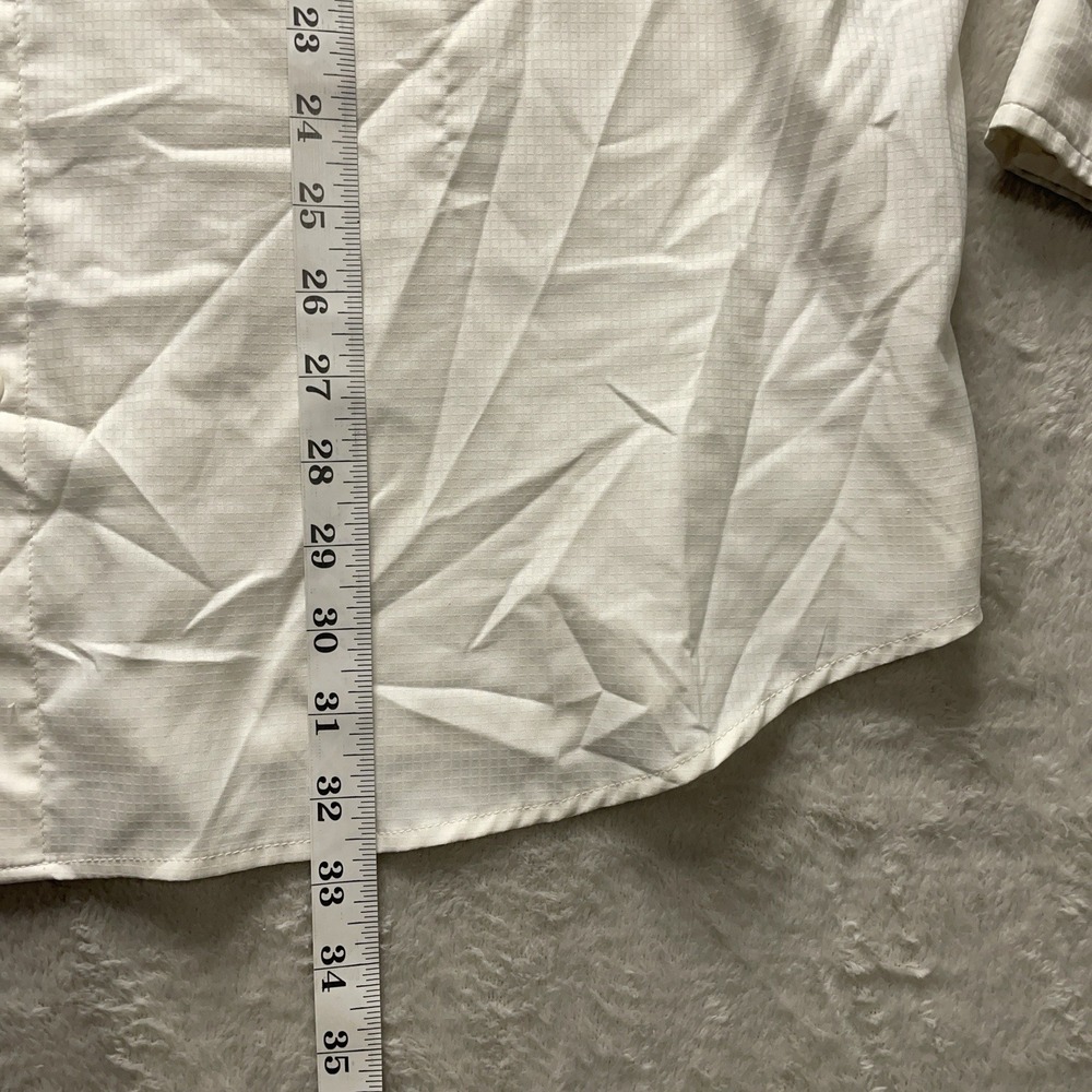Columbia PFG Men's XL White Fishing Shirt Lot of 2 Long Sleeve Vented Outdoors - Picture 8 of 16